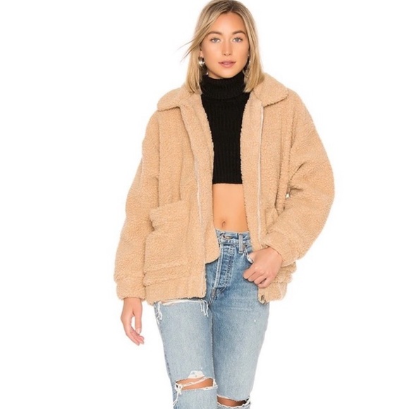 I.AM.GIA Caramel Pixie Teddy Coat - Picture 6 of 11